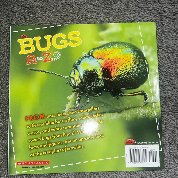 $1 BUGS A TO Z. GREAT CONDITION. $1 WITH ANY $10 ORDER OR MORE - Picture 4 of 4